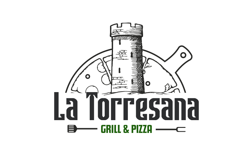 Logotipo de La Torresana Grill y Pizza