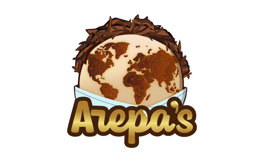 Logotipo de Arepa’s, marca gastronómica