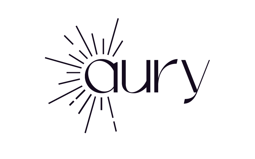 Logotipo de Aury, marca comercial