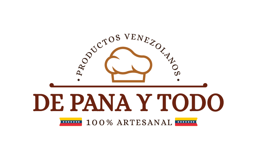 Logotipo de De Pana y Todo, marca de productos venezolanos.
